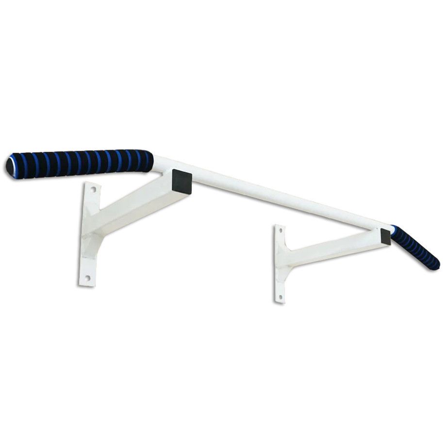 Спортивний настінний турнік А180 з гнутою поперечиною для дому домашній Білий Київ - фото 2