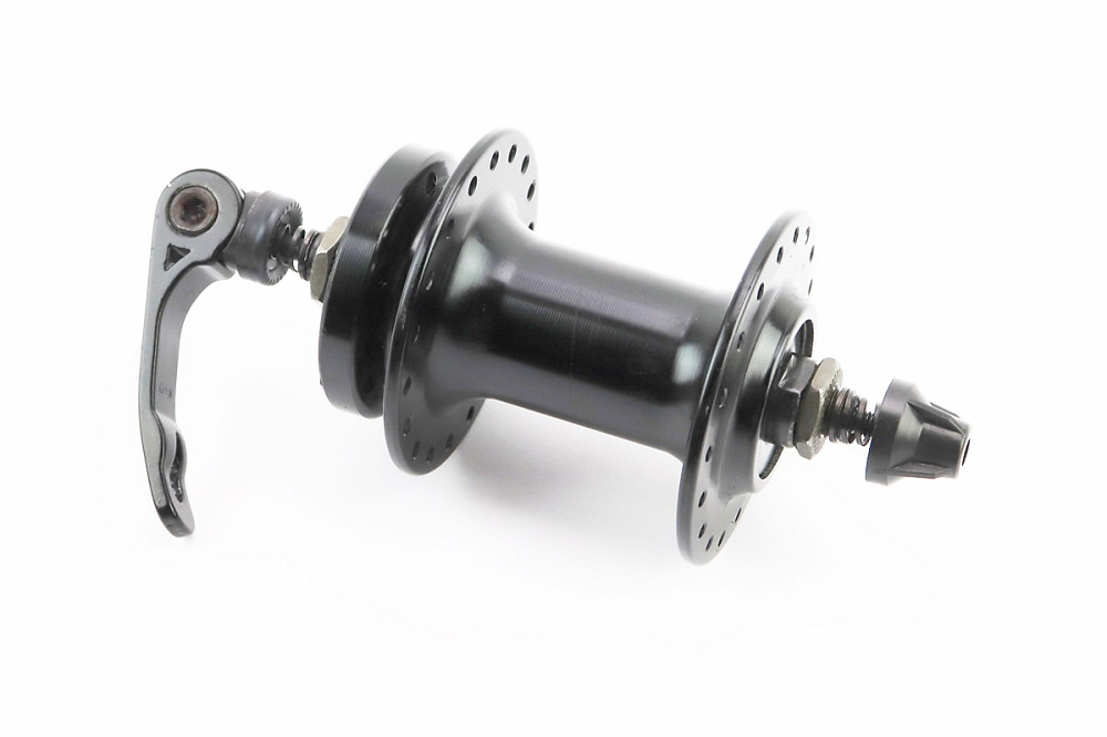 Втулка передня MTB алюмінієва 14Gx36H, Disk-brake, кріпл. ексцентрик, чорна SF-B07F Київ - фото 1