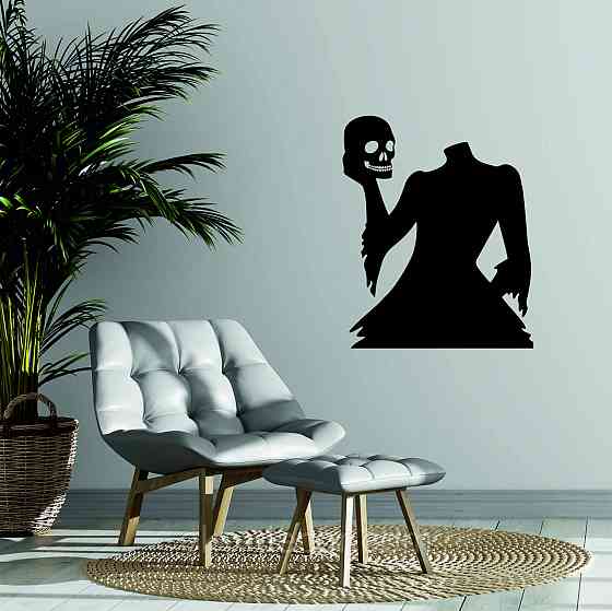 Декоративне настінне Панно «Безголова жінка і череп», Декор на стіну Київ