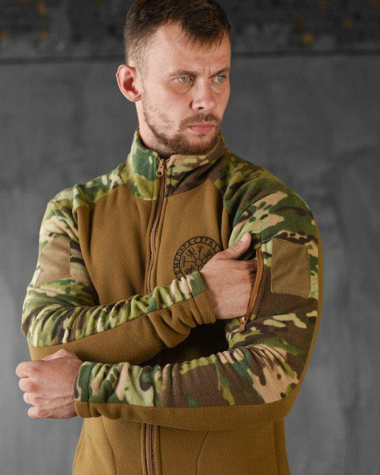 Флисовка  warmth Руны combo НП4907 Одесса - изображение 6