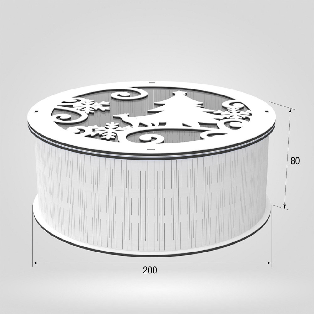 Подарочная коробка EKOSTAR d200 h80 Киев - изображение 3