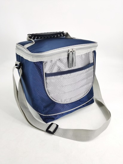 Сумка-холодильник Time Eco TE-3006, 6 л, серая Киев - изображение 3