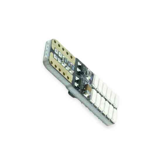 Автолампа БЦ 12-5 лазер. Зеленая 24 SMD (4014) обманка драйвер светодиодная Мукачево