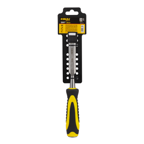 Стамеска ударна 18мм з двокомпонентною ручкою CrV SIGMA Житомир - изображение 3