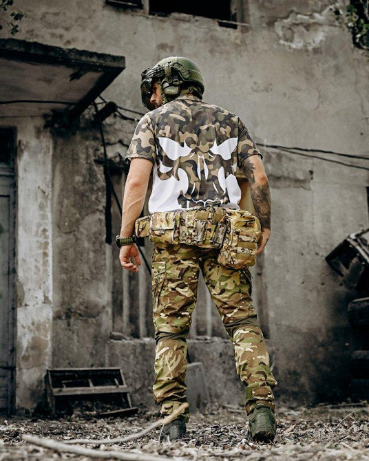 Милитари поло футболка jblivion punisher mtk ПП7496 Одесса - изображение 5