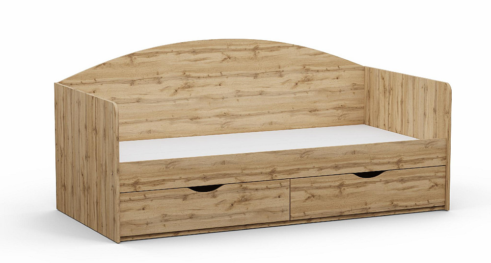 Кровать односпальная L-5, Дуб Аппалачи, 1932х950х900 Львов - изображение 1