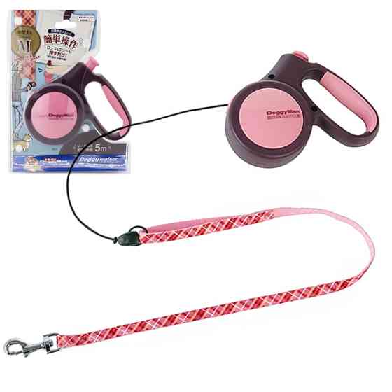 DoggyMan Retractable Lead Trad Style M ДОГГИМЕН ДОГГИ ВОЛКЕР поводок рулетка для собак до 20кг, трос 5м Киев