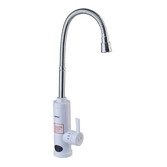 Проточний електричний водонагрівач Zerix ELW07-EF з індикатором температури (ZX4782) Харків