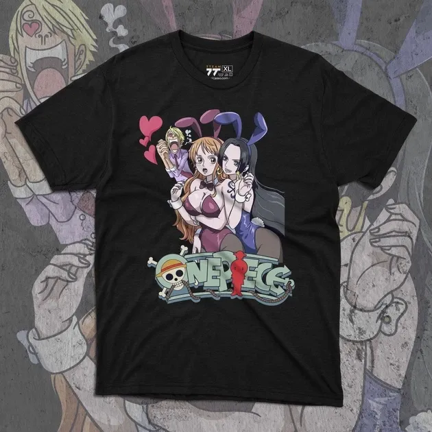 Футболка чоловіча з  принтом Ван Пис Робін і Намі Розмір 48 Anime1012 Дніпро - фото 1