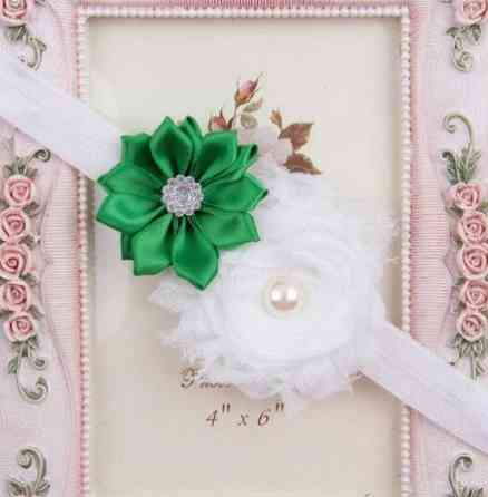 Повязка на голову разноцветная - размер декора 9см, размер универсальный (на резинке) Киев