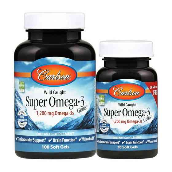 Super Omega 3 1,200 mg wild caught (100+30 soft gels) Луцьк