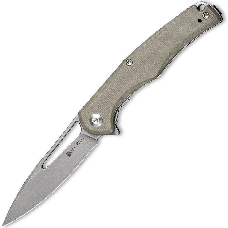 Ніж складаний туристичний Sencut Citius, (8.4 см) 9Cr18MoV / G10 сірий Київ - фото 1