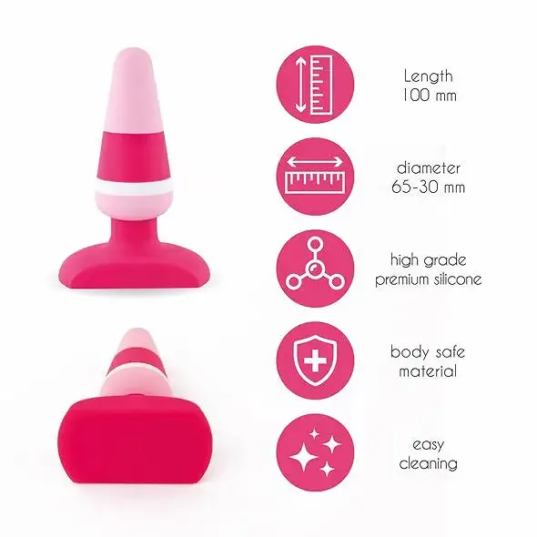 Анальна пробка FeelzToys - Plugz Butt Plug Colors Nr. 2 Львів - фото 2