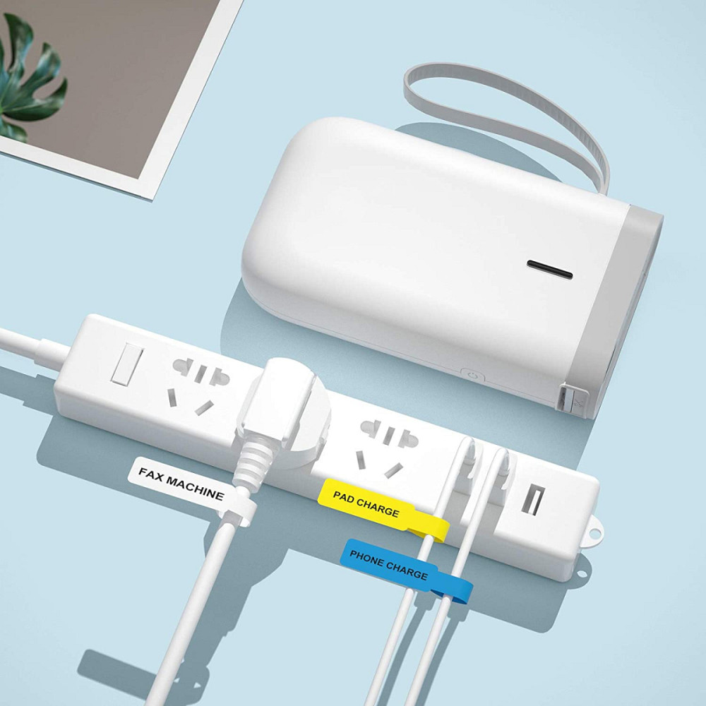 Термоетикетка для портативного мінітерапсія Niimbot D11/D110 (12.5x109, Для кабелю, Червона) Миколаїв - фото 4