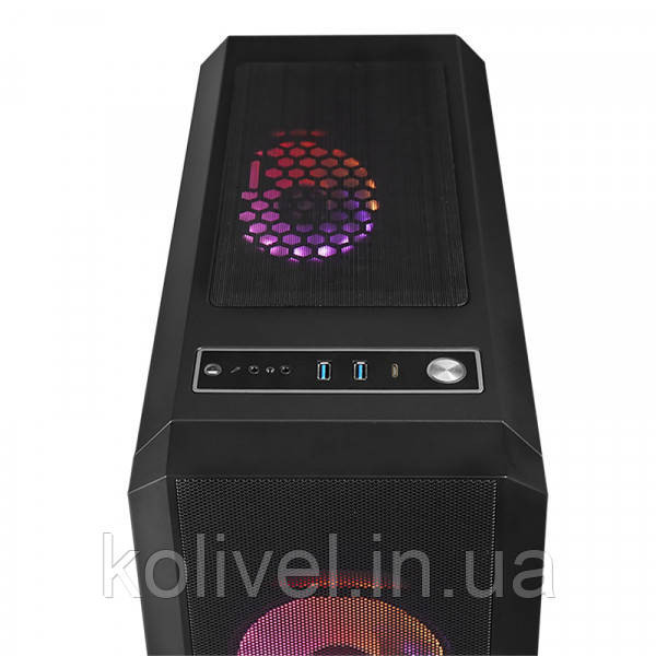 Корпус Chieftec SCORPION 4 GL-04B-UC-OP 4x120mm A-RGB, USB-C, ATX, без БЖ, Black (GL-04B-UC-OP) Киев - изображение 9