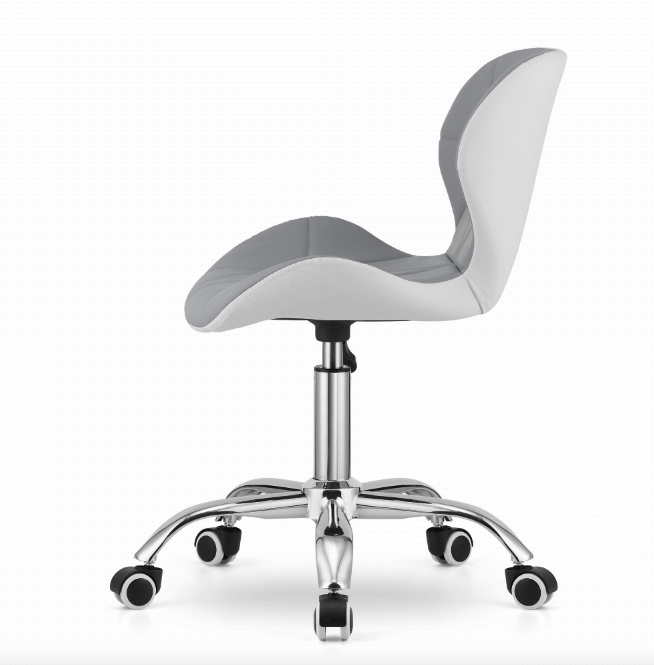 Офісне крісло Leobert Avola сіро-білий Київ - фото 3