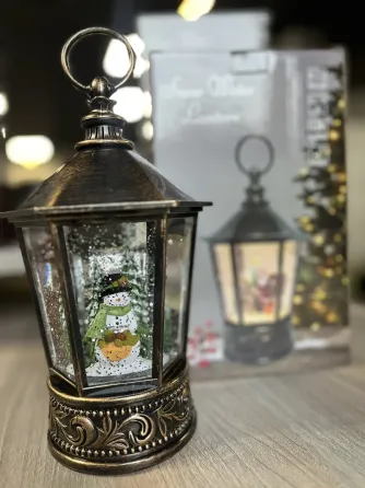 Jianlips Снеговик Музыкальный новогодний фонарь XMAS WDL 24077A Київ
