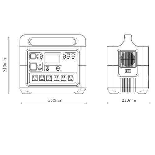 Зарядна станція GENERGY ZERO GZE-1515 1484 Вт/год Одеса