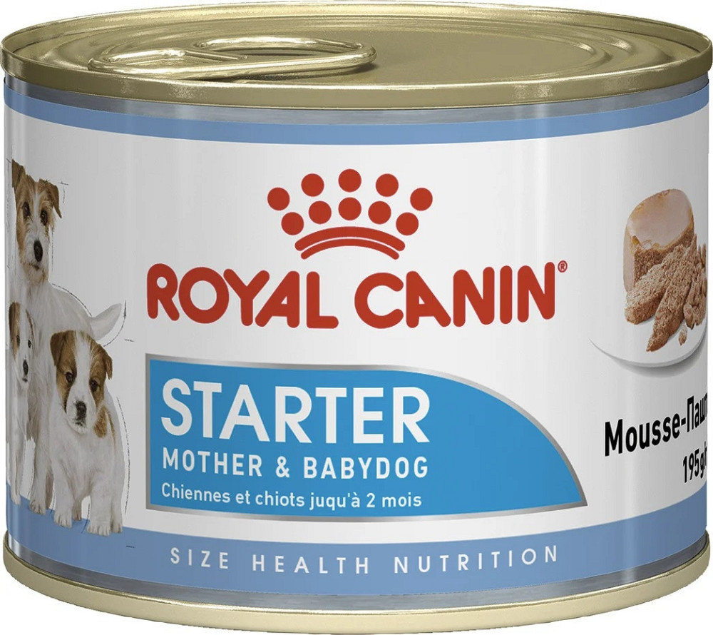 Royal Canin Starter Mousse Mother Babydog (Рояв Канін Стартер Мазер Бебідог) вологий корм для вагітних собак 0.195 кг. Запоріжжя - фото 1