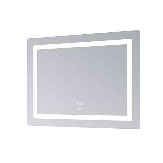 Дзеркало Lidz Kubis (KU2) 800х600 з LED-підсвіткою Touch, з антизапотіванням, з димером, рег. яскравості LD78LF904708048446 Київ