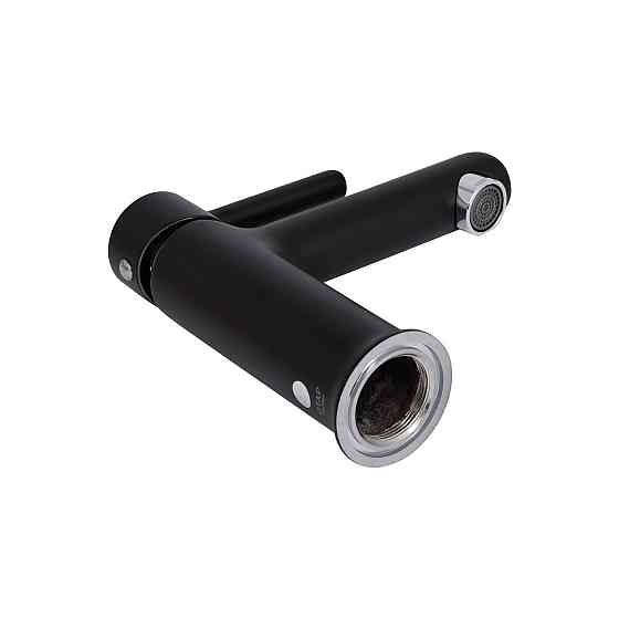 Смеситель для раковины Qtap Grand QTGRABCR001F Chrome/Black Киев