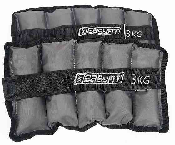 EasyFit Обтяжувачі для ніг та рук з металом EasyFit Metal 3 кг (пара) Коломыя
