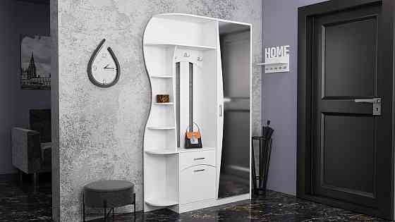 Прихожая Соло-9, Белый, 1300/400/2100 Львов