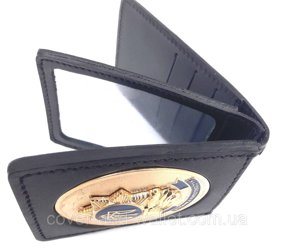 Обкладинка на посвідчення "Національна гвардія Україна" під жетон із відділенням для карток (на картку) Київ - фото 7