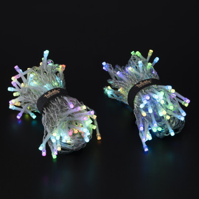 Гірлянда Twinkly Smart LED Curtain,Wall RGBW 210, BT+WiFi, Gen II, IP44 кабел (TWW210SPP-TEU) Вінниця - фото 3