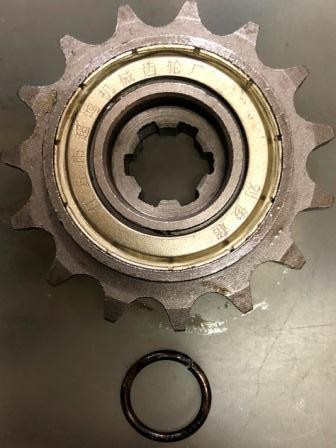Зірка трансмісії (передня) мопед Дельта 428-15T (нейтральна передача) Мукачево - фото 1