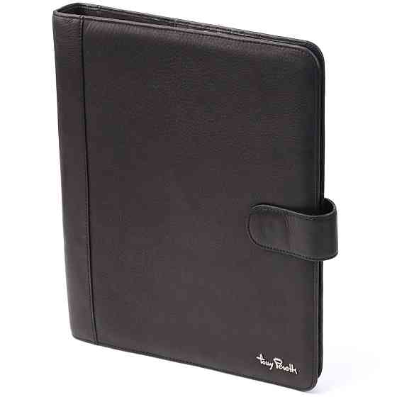 Деловой органайзер из зернистой натуральной кожи Tony Perotti 20840_1 (2283 nero) Черный Киев