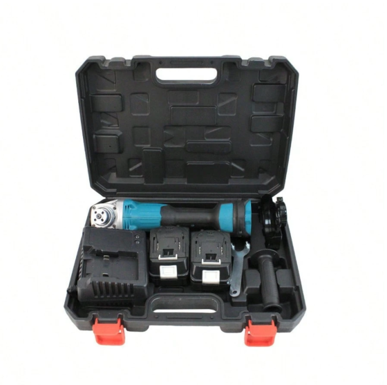 Акумуляторна кутова шліфувальна машина Domotec 48V 125мм з 2 АКБ та зарядним пристроєм Одеса