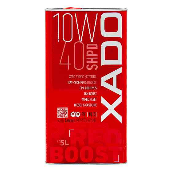 Моторне масло Xado Atomic Oil Red Boost 10W-40 5л Львів