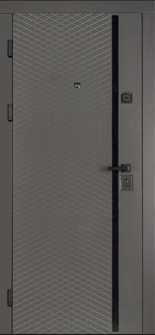 Дверь входная Артиз Элит Орион Кварцит / Белая шагрень 960х2040 мм Киев - изображение 1