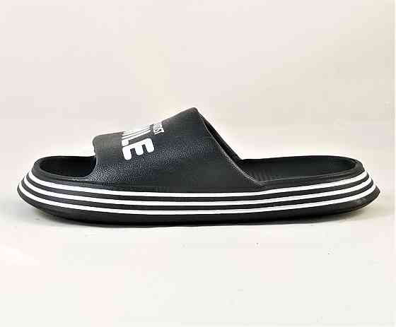 Мужские Тапочки Черные Шлёпанцы Сланцы Пенка (размеры: 40,41) Днепр