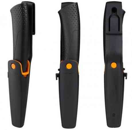 Универсальный Нож с чехлом-точилкой Fiskars (1023617) Нержавеющая сталь Нововолынск