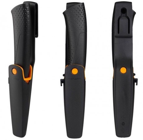 Универсальный Нож с чехлом-точилкой Fiskars (1023617) Нержавеющая сталь Нововолынск - изображение 1