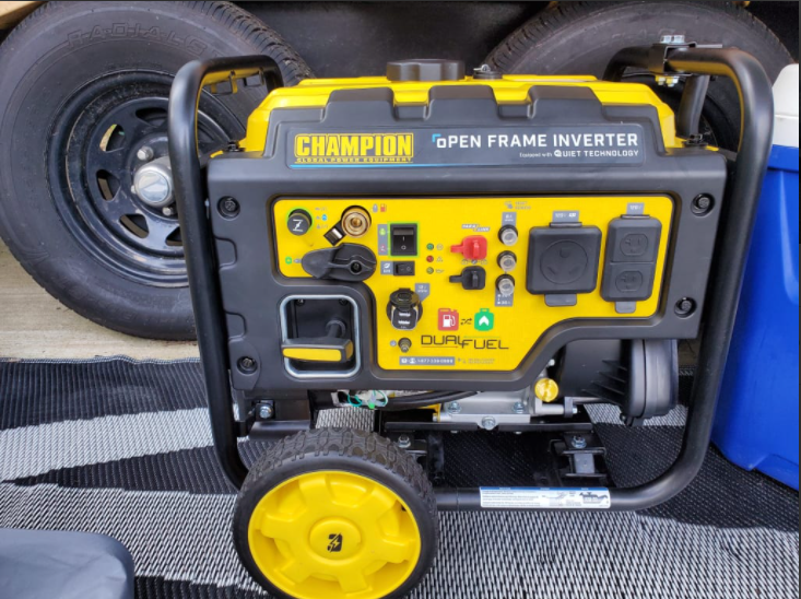 Электрогенератор Двухтопливный (Газ/Бензин) Инверторный С Открытой Рамой И Электрозапуск На 4500 Вт Киев - изображение 6