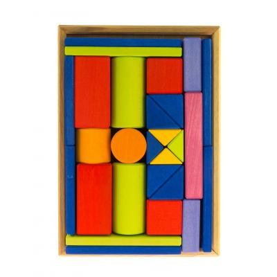 Конструктор Nic деревянный Прованс маленький 27 эл. (NIC523306) Винница - изображение 2