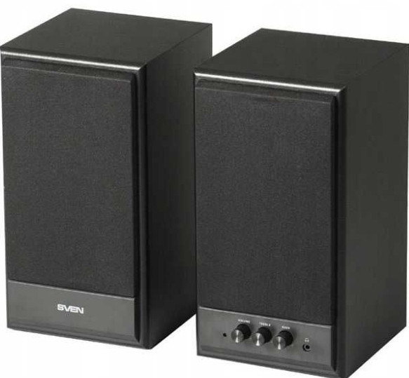 Нові!Акустичні системи гар.SVEN SPS-702 40Wдерев'яні ЧОРНІ колонки 2.0 Харків - фото 5