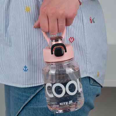 Поильник-непроливайка Kite 700 мл, рожево-чорна (K25-1217-3) Винница