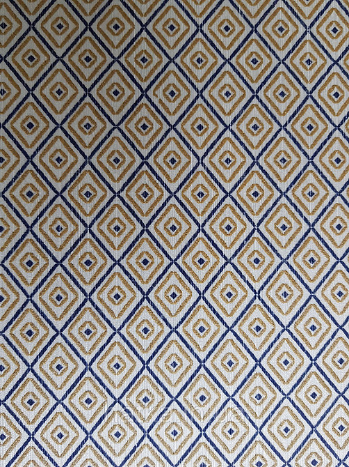 Шпалери текстильні еко 0.53х10.05 Rasch Textil Valentina класика фігури ромби структурні різні кольори Київ - фото 10