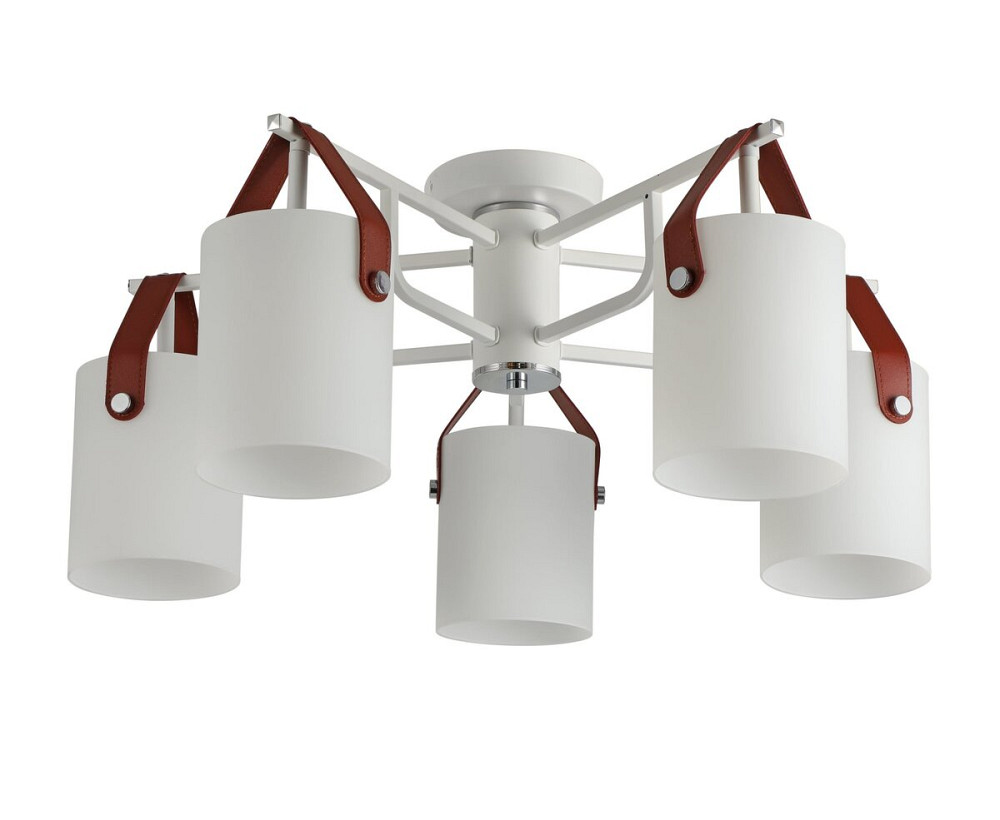 Люстра стельова G 321035/5 CR+Matt white Коломия - фото 2