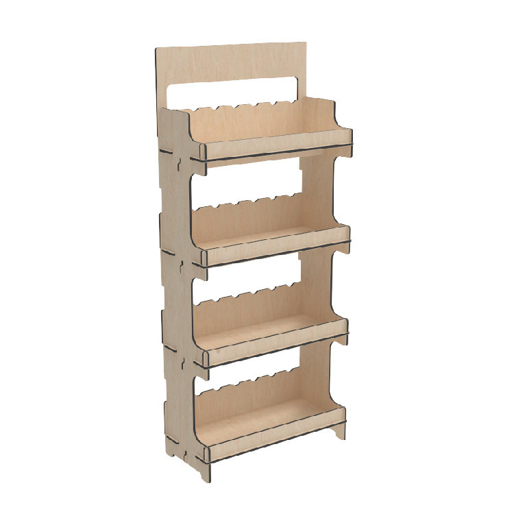 Стеллаж из фанеры EKOSTAR 640х300х1500 Киев - изображение 3