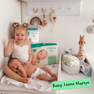 Підгузки Offspring розмір S, 3-6 кг, 3 шт. (DP-OI-FTT-S3P) Вінниця - фото 7
