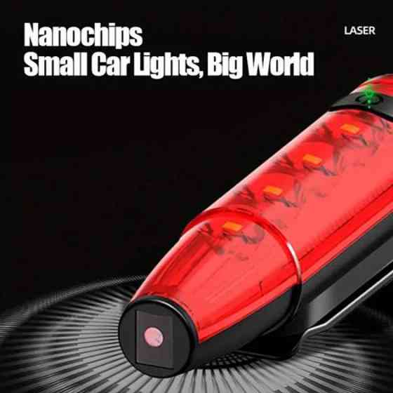 Велоліхтар на багажник LEADBIKE LD77-LS-4 LED, Задній акумуляторний велоліхтар, EI-258 що перезаряджається Київ