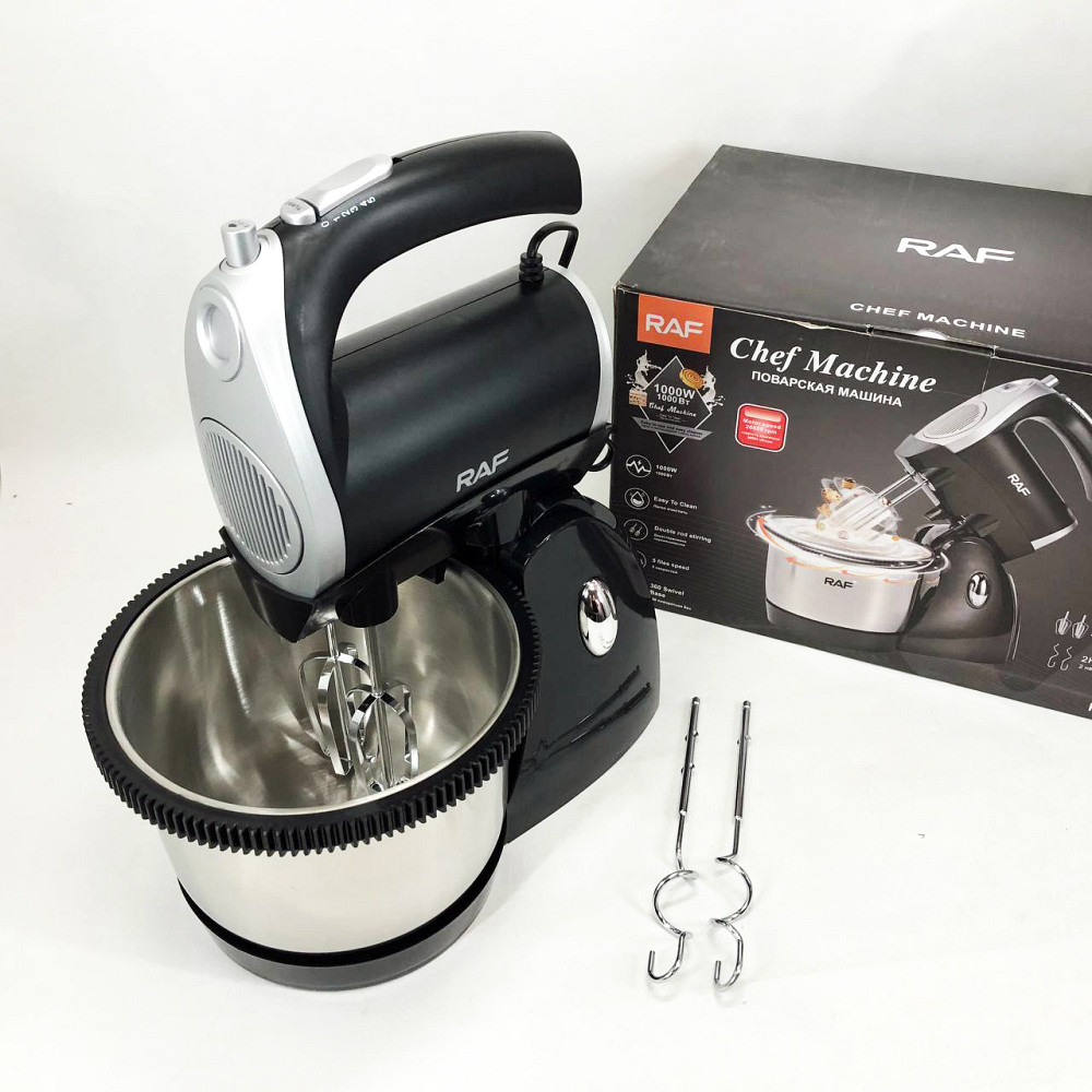 Побутовий міксер з віночками, Міксер віночок для дому, Міксер для крему меду Надійний кухні YU-61 Львів - фото 2