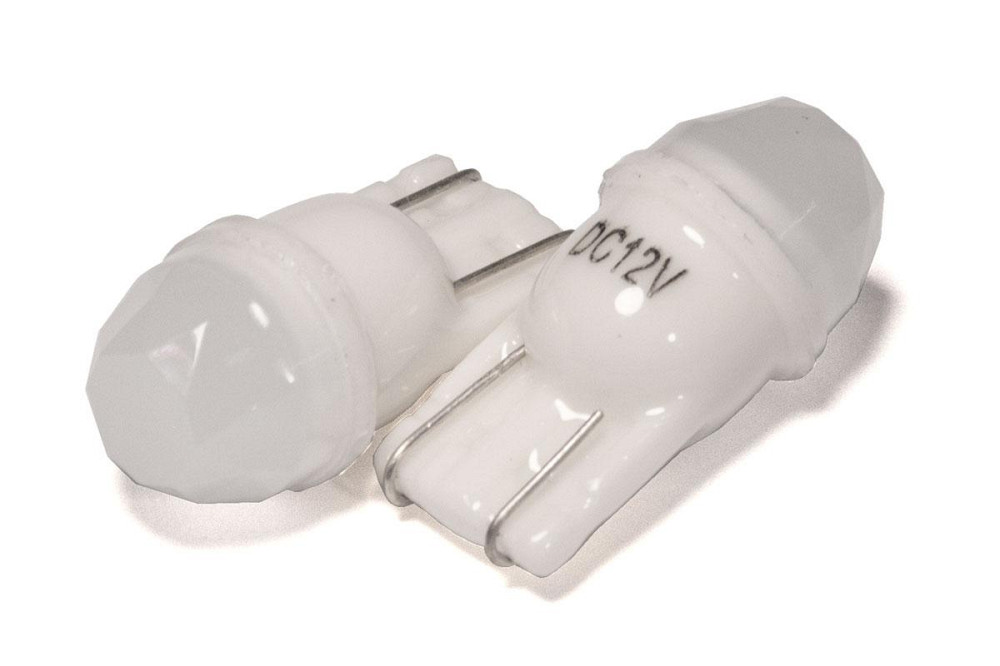 Світлодіодна лампа StarLight T10 1 діод COB 12 V 0.4 W WHITE/матова лінза/CERAMIC Харків - фото 4
