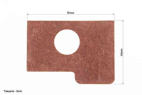 Фільтр-елемент повітряний MS-170/180 (повсть, коричнева), старого зразка до 2016р. Київ