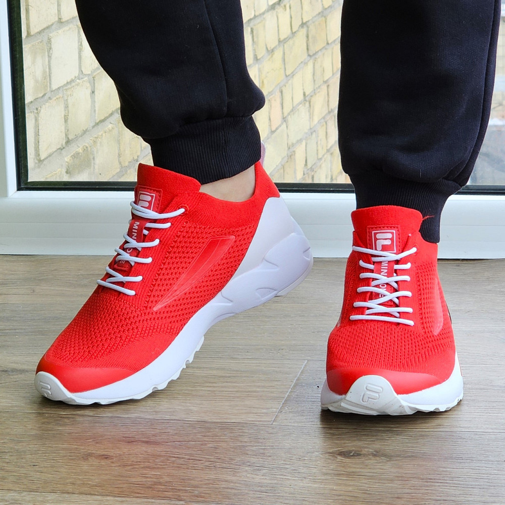 Кроссовки FILA Красные Мужские Фила Тканевые Летние для Бега (размеры: 41,42,43) Днепр - изображение 10